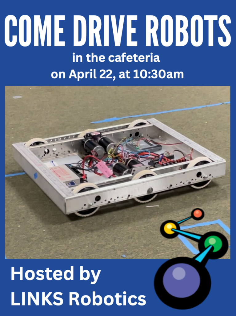 Drive Robots Poster 4/22/23